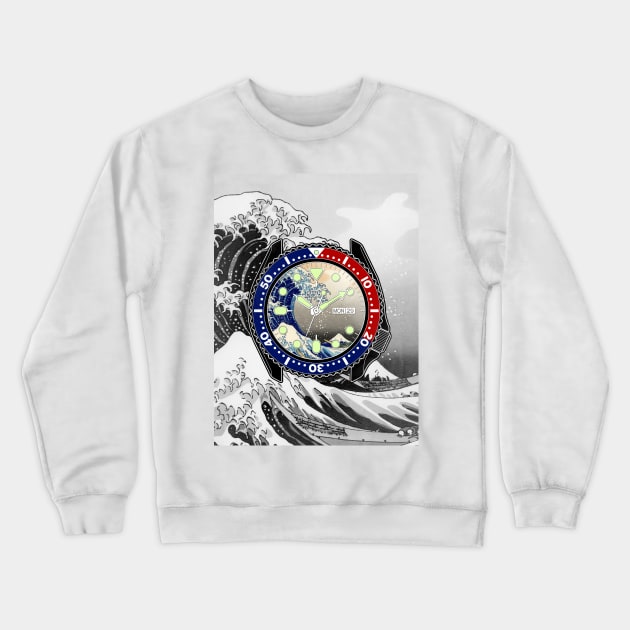 SEIKO SKX Crewneck Sweatshirt by HSDESIGNS